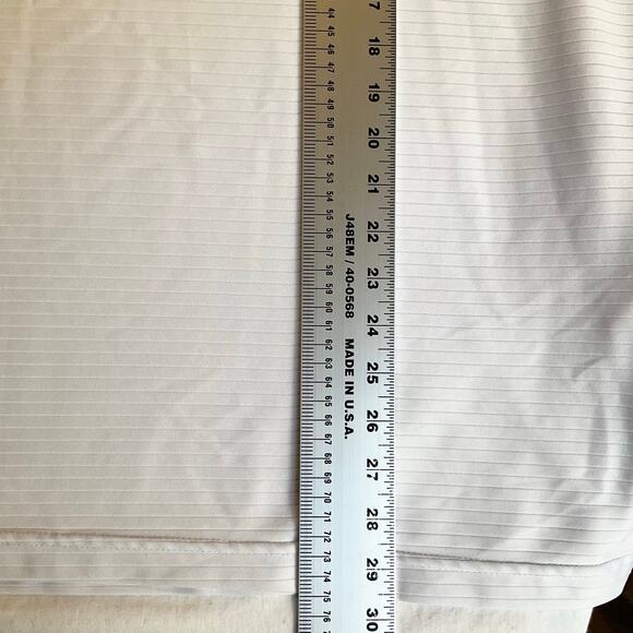 MG Golf Men Polo Shirt Size 2XL White Short Sleeve Private Club Collection - Picture 4 of 9